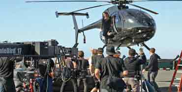 Helicopter for Film Shooting