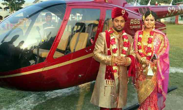 Book Wedding Helicopter Service in Rewari